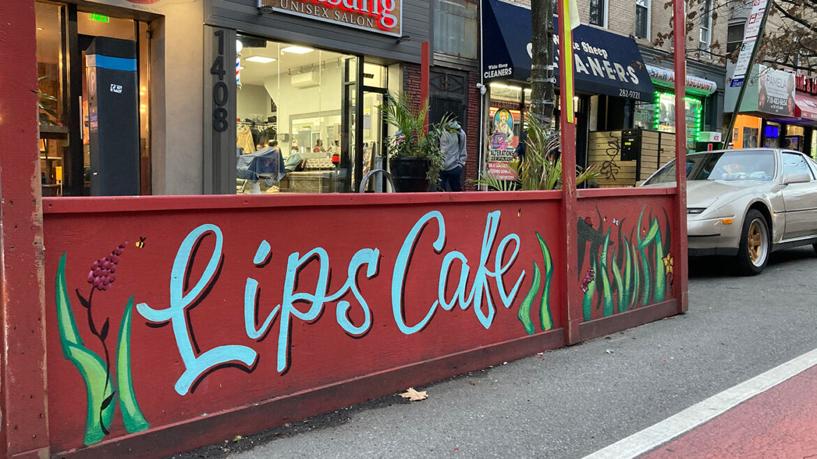 Lips Cafe Mural